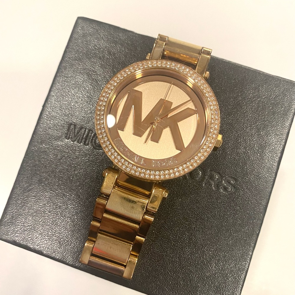 Michael Kors Rose Gold Parker Watch MK5865